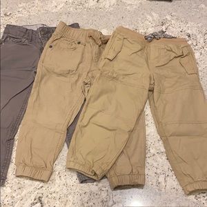 Toddler Boys Various Pants 2T 3-pack
